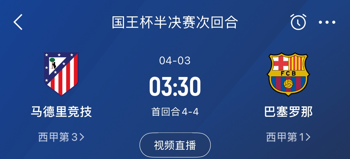 下周又相遇！國王杯第二回合巴薩vs馬競，馬競隊內5名阿根廷國腳